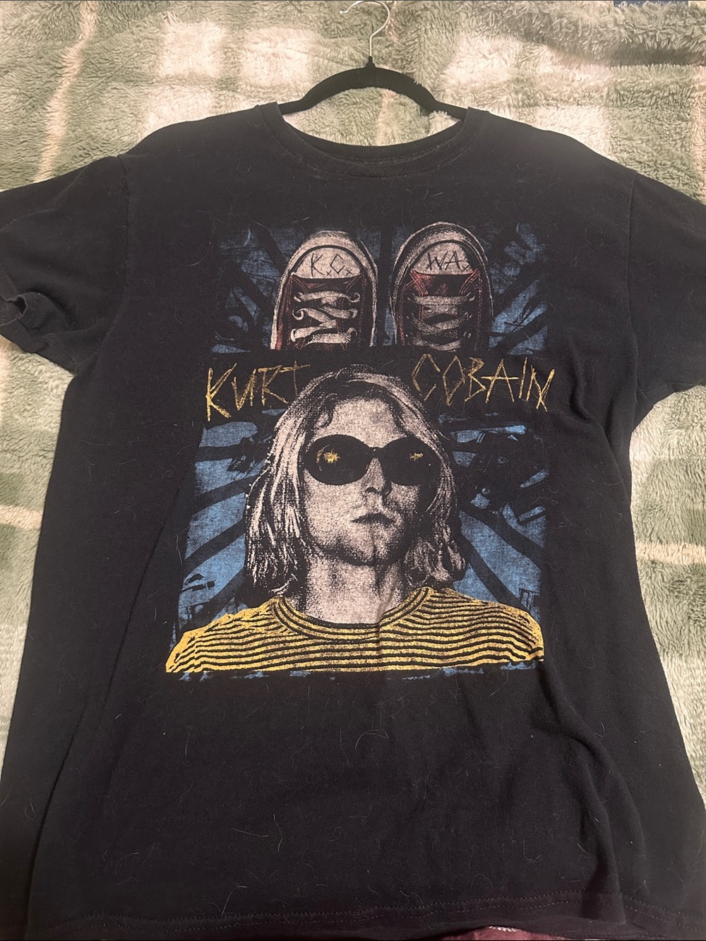 Kurt Cobain Cotton Graphic Tee